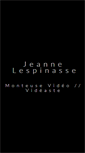 Mobile Screenshot of jeannelespinasse.com